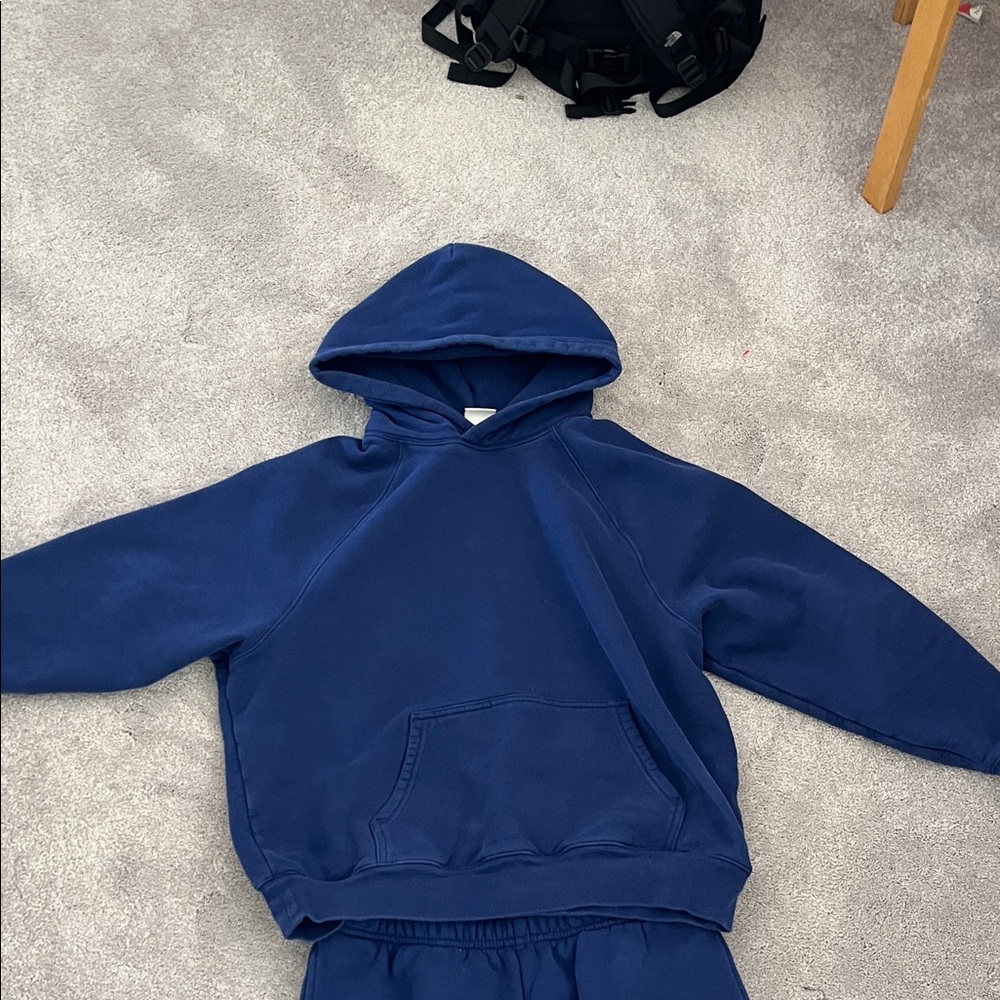 Aritzia Navy Sweat Set